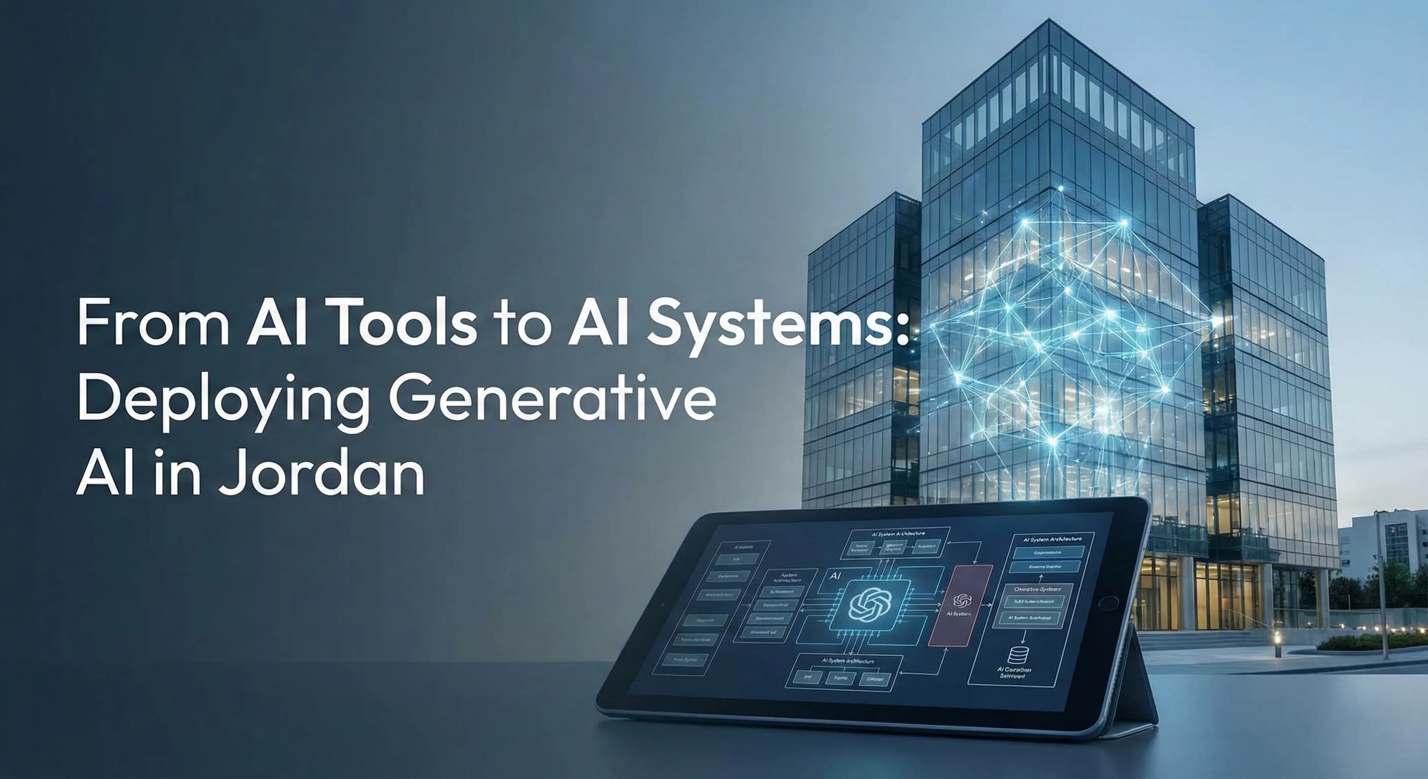 From AI Tools to AI Systems: How Jordanian Companies Can Actually Deploy Generative AI
